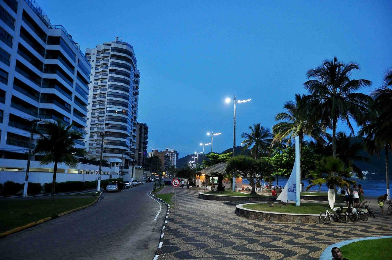 Ap Na Avenida Da Praia 卡拉瓜塔图巴 外观 照片